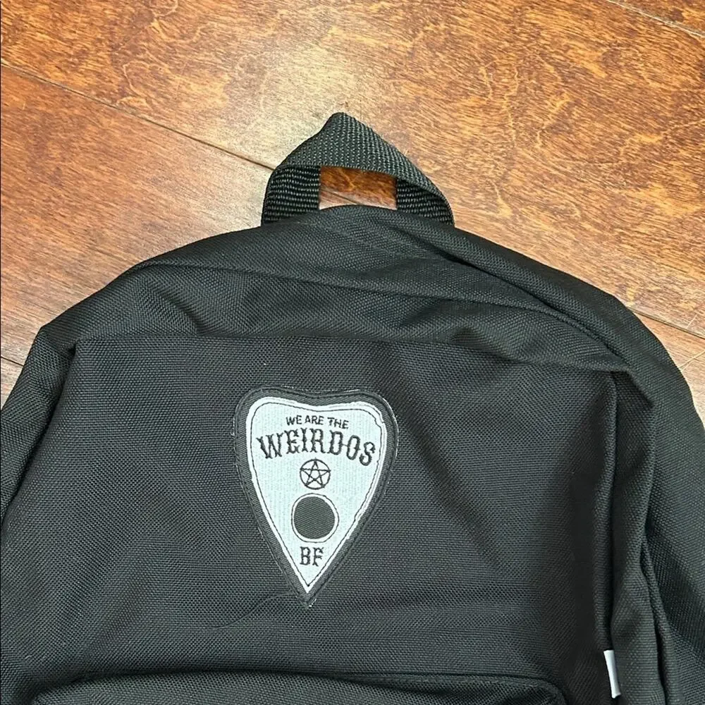 Beauty Forever Jeffree Star Black “We Are The Weirdos” Backpack, NWOT